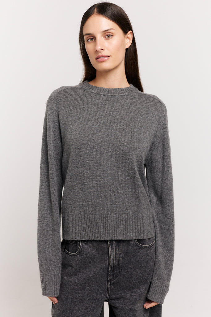 Sylvan Sweater | Grey Wool Jumper | Henne